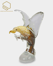 Boneco de vidro estilo Murano águia voando em voo comprar usado Boneco de vidro estilo Murano águia voando em voo comprar usado  Enviando para Brazil