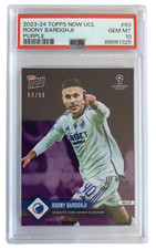 2023-24 Topps Now UCL - Roony Bardghji /99 PSA 10 GEM MINT #63 FC Kopenhaga na sprzedaż  Wysyłka do Poland