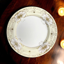 PRATOS DE JANTAR JAPONESES STS PORCELANA FINA 10" PINTADOS À MÃO NO JAPÃO - MARFIM E OURO comprar usado PRATOS DE JANTAR JAPONESES STS PORCELANA FINA 10" PINTADOS À MÃO NO JAPÃO - MARFIM E OURO comprar usado  Enviando para Brazil
