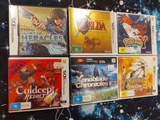 Usado, Lote de 6 jogos DS e 3ds Pokemon Y Sun Zelda Ocarina Culcept Xenoblade  comprar usado  Enviando para Brazil