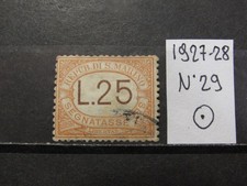 San marino 1927 usato  Trieste