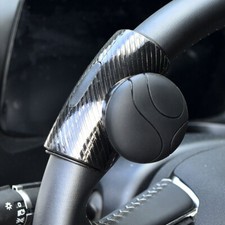 Acessórios pretos volante botão giratório alça de alimentação universal para carro comprar usado  Enviando para Brazil