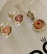 Pandora necklace earrings for sale  Northwood