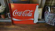 Coca cola metal for sale  SALTCOATS