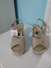 Gold platform sandals for sale  Clermont