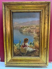 Dipinto olio tavola usato  Salerno