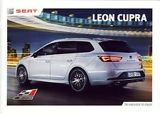 Używany, Seat Leon Cupra 2015 catalogue brochure 28 pages na sprzedaż  PL