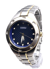 RELÓGIO MASCULINO PULSEIRA PULSEIRA 10ATM MOSTRADOR AZUL FÓSSIL AM3305 PONTEIROS/MARCAS LUMINOSOS comprar usado  Enviando para Brazil