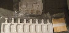 2 conjuntos de mini skatista 8 cavidades molde de barra de sorvete silicone branco reutilizável faça você mesmo , usado comprar usado  Enviando para Brazil