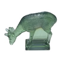 Lalique frosted green for sale  Pacific Grove