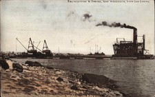 Cartão postal antigo CAPE COD CANAL MASS MA quebra-mar e draga comprar usado Cartão postal antigo CAPE COD CANAL MASS MA quebra-mar e draga comprar usado  Enviando para Brazil