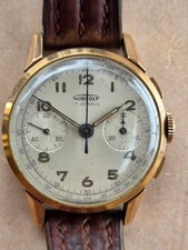 Chronographe aureole vintage d'occasion  France