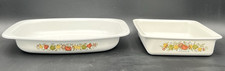 Usado, CORNINGWARE SPICE OF LIFE 8" PADEIRO QUADRADO E 13" TORRADOR RETANGULAR P21 comprar usado  Enviando para Brazil
