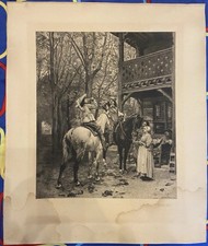 Gravure eau fort d'occasion  Champigny-sur-Marne
