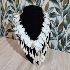 Colar de couro Peggy Graham fio de náilon e concha praia costeira Mermaidcore  comprar usado  Enviando para Brazil