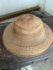 Vintage straw bamboo for sale  COLCHESTER