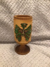 Wooden cup leather for sale Wooden cup leather for sale  FAVERSHAM