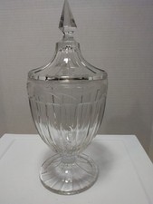 Glass candy jar for sale  Cranston