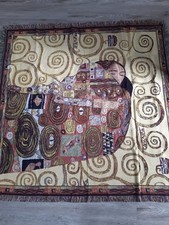 Wohnplaid gustav klimt gebraucht kaufen  Rain