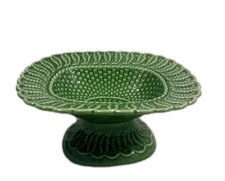 Vintage green majolica for sale  TENTERDEN
