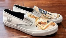 Sperry Masculino Star Wars C3PO R2D2 dróides White Cloud Sapatilha Mocassim Sapatos 10 Novo comprar usado  Enviando para Brazil