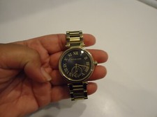 Relógio feminino Michael Kors MK5989 Skylar aço inoxidável preto/dourado, usado comprar usado  Enviando para Brazil