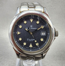 Relógio masculino Revue Thommen Grandville 34 mm mostrador preto data de aço LEIA!!! Taco novo comprar usado Relógio masculino Revue Thommen Grandville 34 mm mostrador preto data de aço LEIA!!! Taco novo comprar usado  Enviando para Brazil