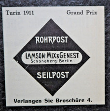 Rohrpost seilpost lamson gebraucht kaufen  Beverstedt