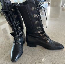 leather mid calf flat boots for sale leather mid calf flat boots for sale Fort Lee
