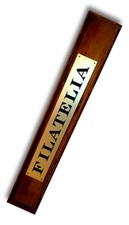 Insegna targa filatelia usato  Italia