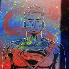 Tableau superman original d'occasion  Châlons-en-Champagne