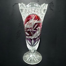 Joli vase cristal d'occasion Joli vase cristal d'occasion  Ribemont