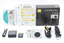 [ESTADO PERFEITO] Câmera Digital Compacta Nikon Coolpix P310 Branca 16.1MP com Caixa Do Japão comprar usado  Enviando para Brazil