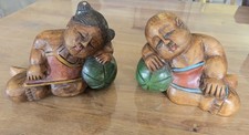 Asiatische buchstützen figure gebraucht kaufen  Rehlingen-Siersburg