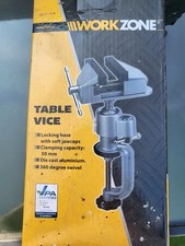 Workzone table vice for sale  BRADFORD