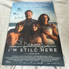 Foto assinada por Fernanda Torres 12x18 I’m Still Here With Proof, usado comprar usado  Enviando para Brazil