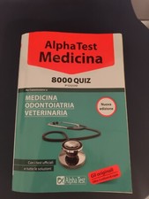 Libro alpha test usato  Poggibonsi