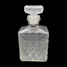 Glass decanter french for sale  LANCASTER
