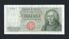 Repubblica italiana 5000 usato  Colleferro
