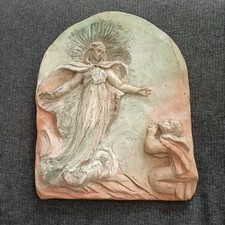 Placca terracotta madonna usato  Mondovi
