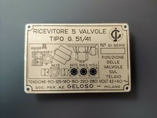 Radio geloso g.51 usato  Italia