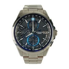 Relógio Casio Oceanus Classic Line OCW-T2600-1AJF prata mostrador preto titânio masculino comprar usado  Enviando para Brazil