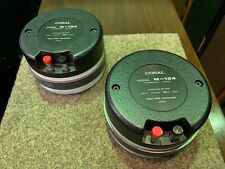 CORAL AUDIO M-104 1" Unidade Driver 8Ω 104dB 100W USADO JAPÃO Alto-falante de Áudio Vintage comprar usado  Enviando para Brazil