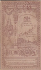 Vict. cdv photo. for sale  SWINDON