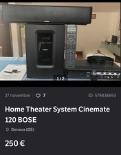 Home theater system usato Home theater system usato  Genova