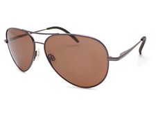 Óculos de sol Serengeti Carra pequeno polarizado Gunmetal com lente de driver de vidro 8555 comprar usado  Enviando para Brazil