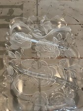 Laura glass frosted for sale  Hogansville