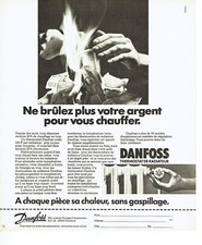 1975 danfoss advertising d'occasion  Expédié en Belgium