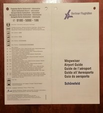 Wegweiser flughafen berlin gebraucht kaufen  Briesen (Mark)