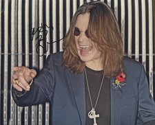 Foto autêntica assinada colecionável de Ozzy Osbourne Black Sabbath 8x10 certificado de autenticidade comprar usado  Enviando para Brazil